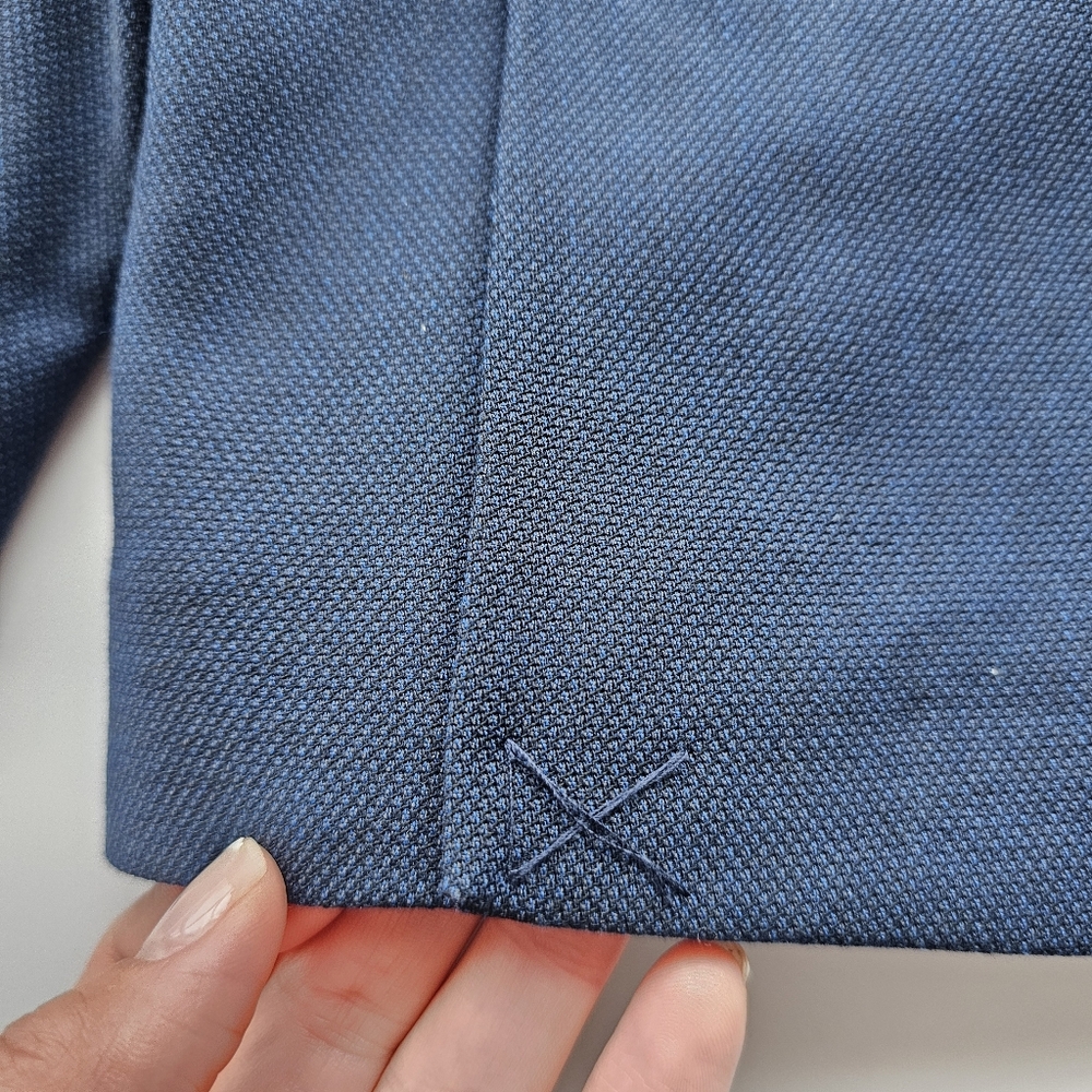 Zara Kids Navy Blue Boys Formal Jacket Suit Blazer - Size 7 - Picture 5 of 6